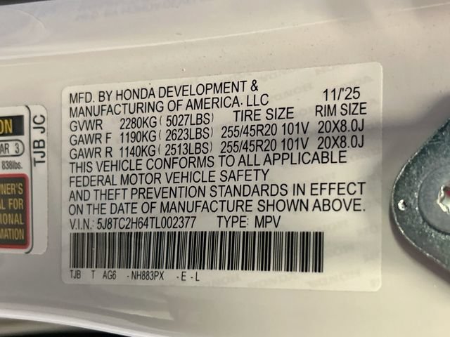 Used 2026 Acura RDX w/ Advance Package AWD/4WD image 34