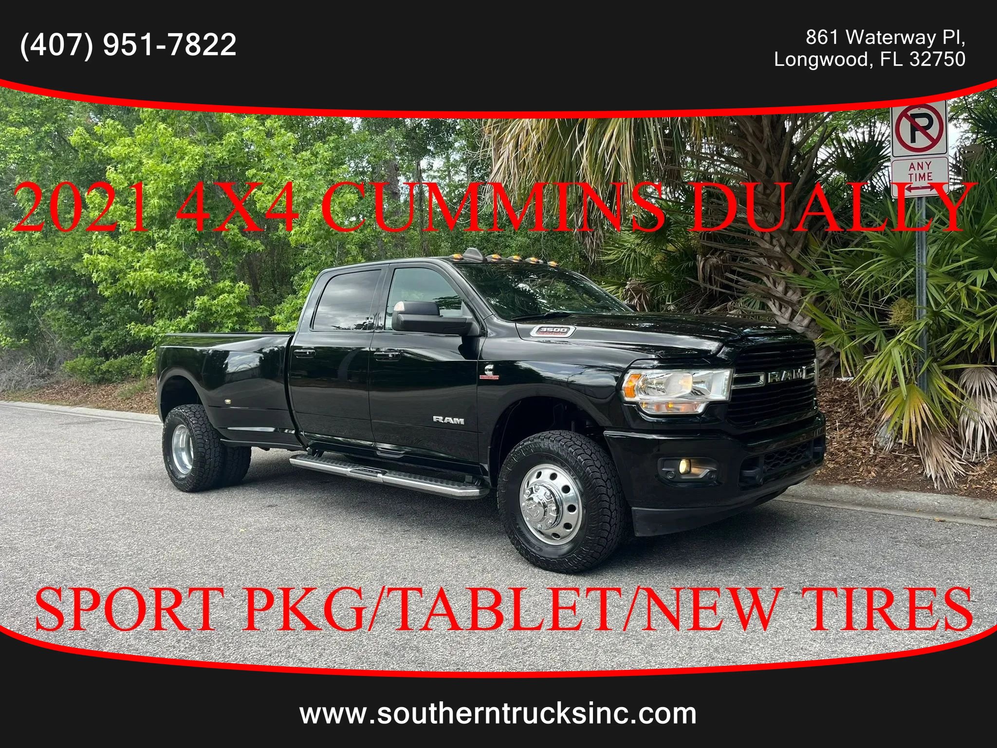 Used 2021 RAM 3500 Big Horn w/ Level B Equipment Group AWD/4WD image 1