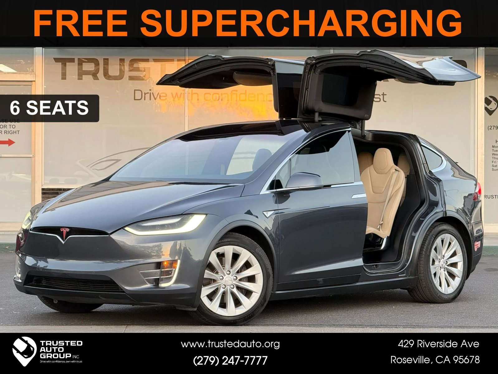 Used 2016 Tesla Model X 75D