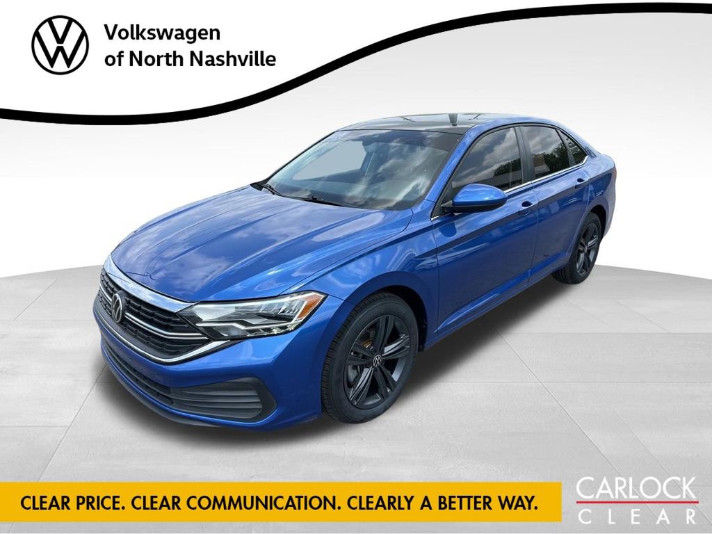 Certified 2022 Volkswagen Jetta SE w/ Panoramic Sunroof Package FWD image 1