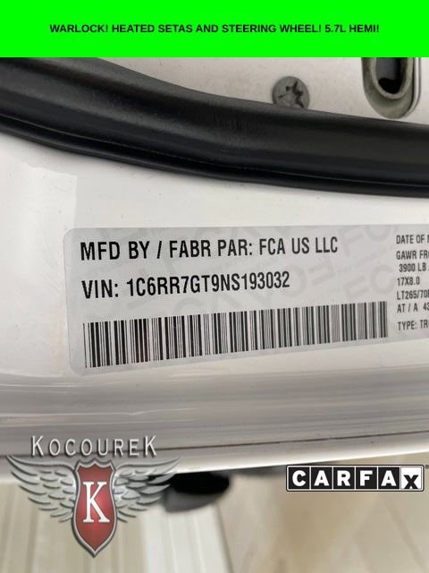 Used 2022 RAM 1500 Classic Warlock AWD/4WD image 26
