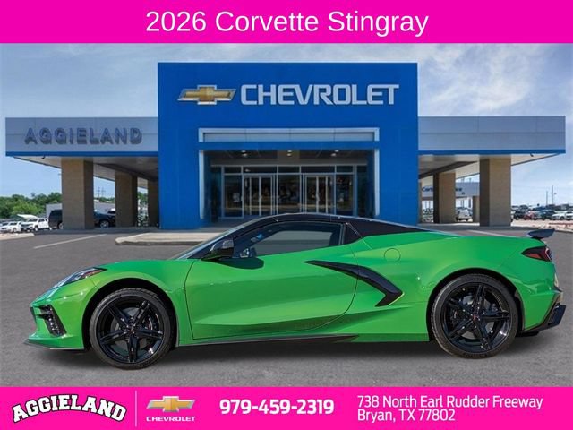 New 2026 Chevrolet Corvette Stingray Preferred Conv w/ Z51 Performance Package RWD image 7
