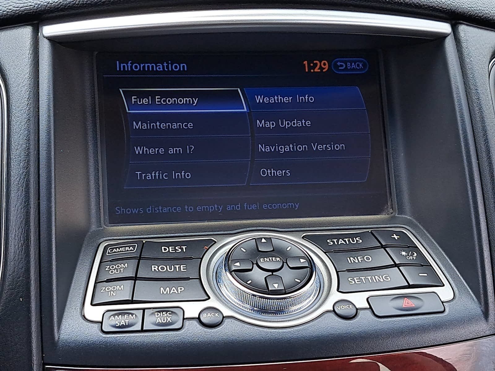 Used 2016 INFINITI QX50 2WD w/ Deluxe Touring Package image 23