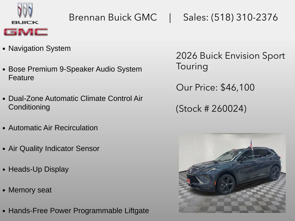 New 2026 Buick Envision Sport Touring AWD/4WD image 12