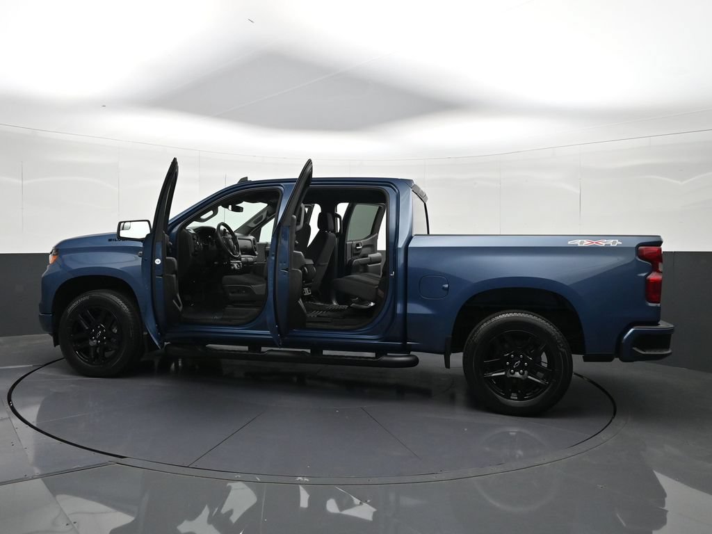 Certified 2024 Chevrolet Silverado 1500 Custom w/ Turbomax Blackout Package AWD/4WD image 40