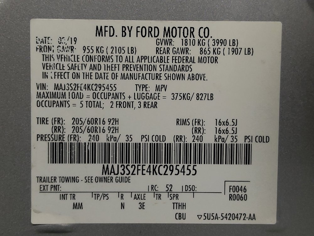 Used 2019 Ford EcoSport S FWD image 33