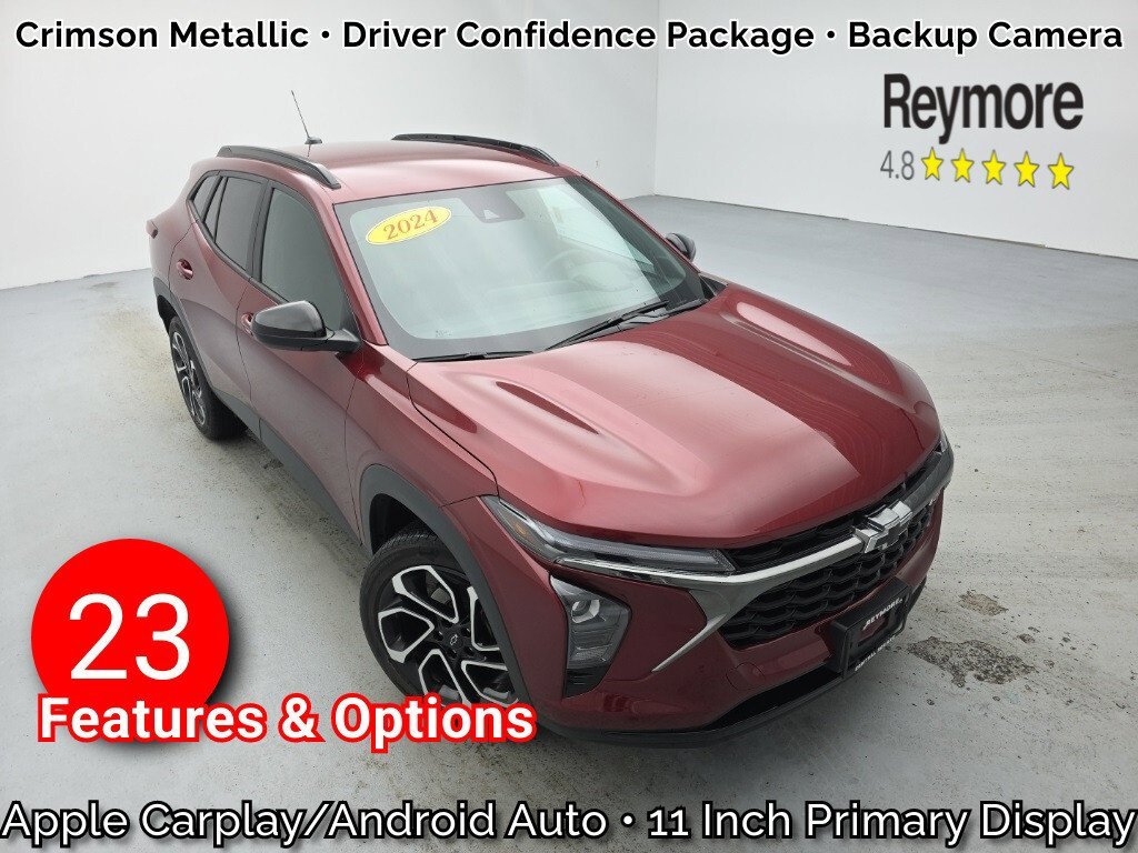 Used 2024 Chevrolet Trax RS w/ Driver Confidence Package