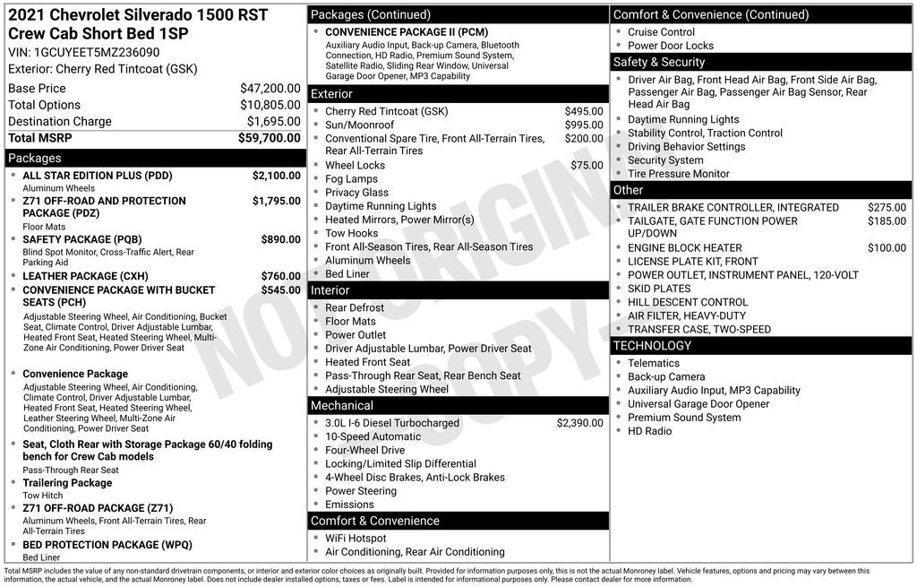 Used 2021 Chevrolet Silverado 1500 RST w/ All Star Edition Plus AWD/4WD image 6