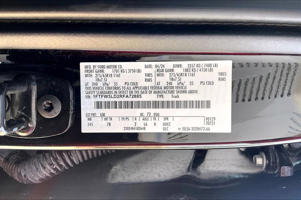 Used 2024 Ford F150 XLT w/ Mobile Office Package AWD/4WD image 35