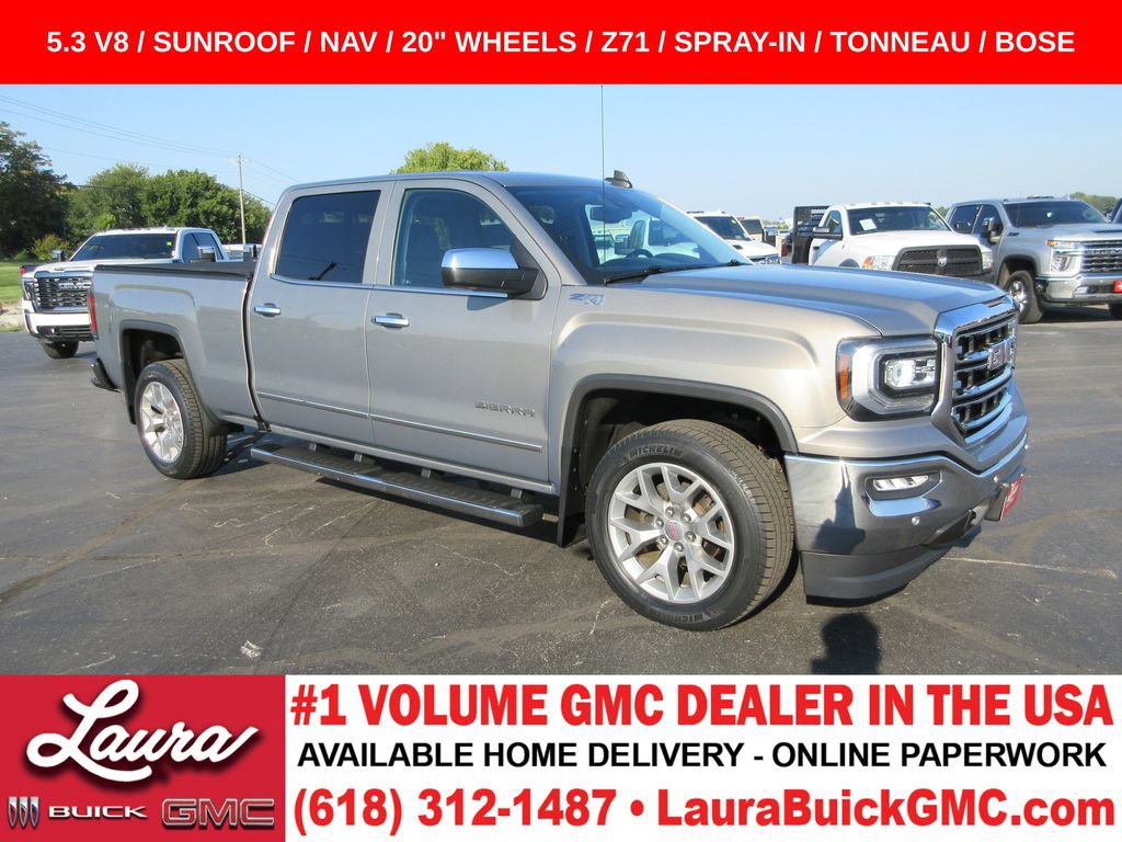 Used 2017 GMC Sierra 1500 SLT AWD/4WD image 1