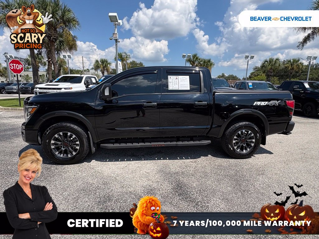 Used 2024 Nissan Titan PRO-4X w/ Pro-4x Convenience Package AWD/4WD image 4
