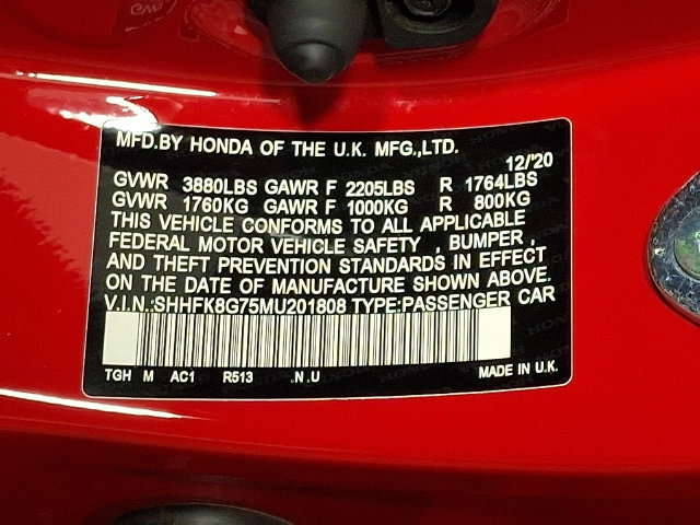 Used 2021 Honda Civic Type R image 28