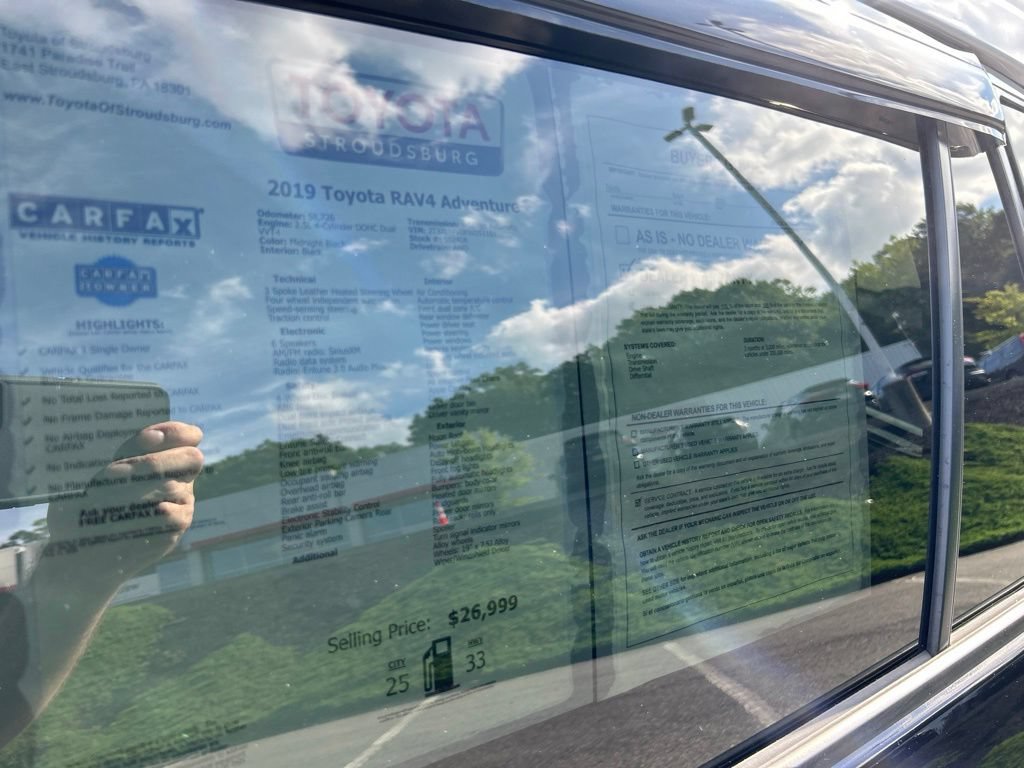 Used 2019 Toyota RAV4 Adventure w/ Cold Weather Package AWD/4WD image 30