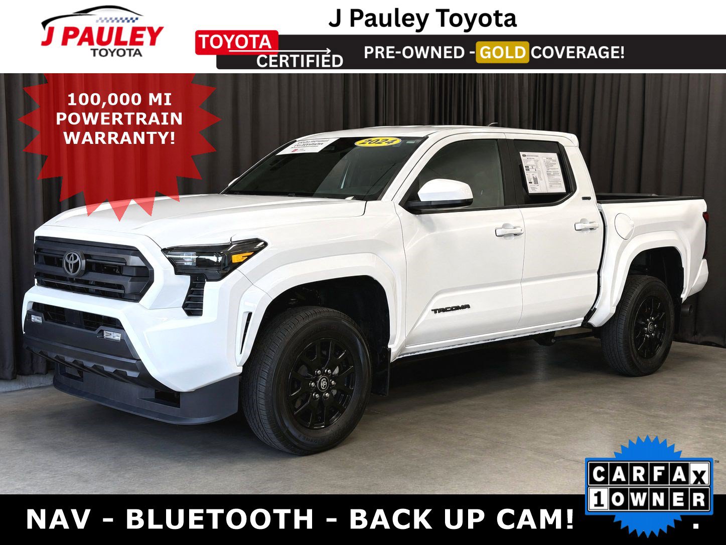 Certified 2024 Toyota Tacoma SR5 RWD image 1