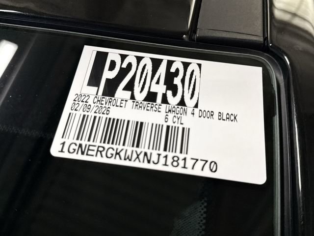 Certified 2022 Chevrolet Traverse LT image 33
