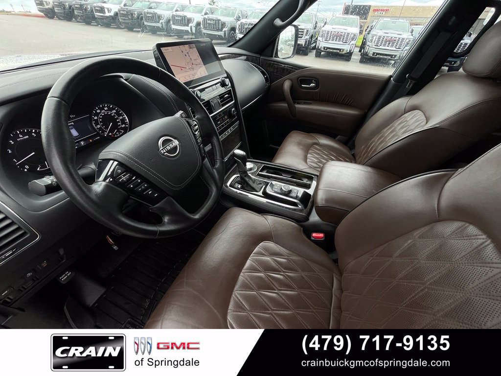 Used 2023 Nissan Armada Platinum w/ Captain's Chairs Package AWD/4WD image 10