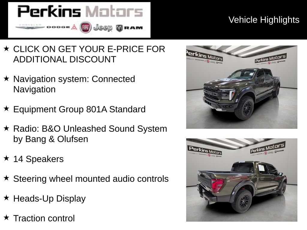 Used 2024 Ford F150 Raptor AWD/4WD image 7