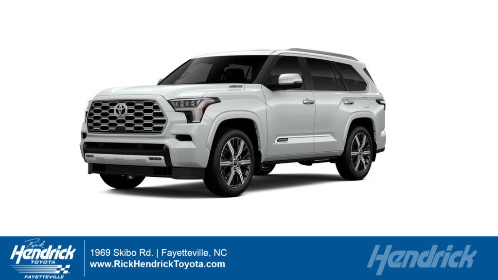 New 2026 Toyota Sequoia Capstone image 1