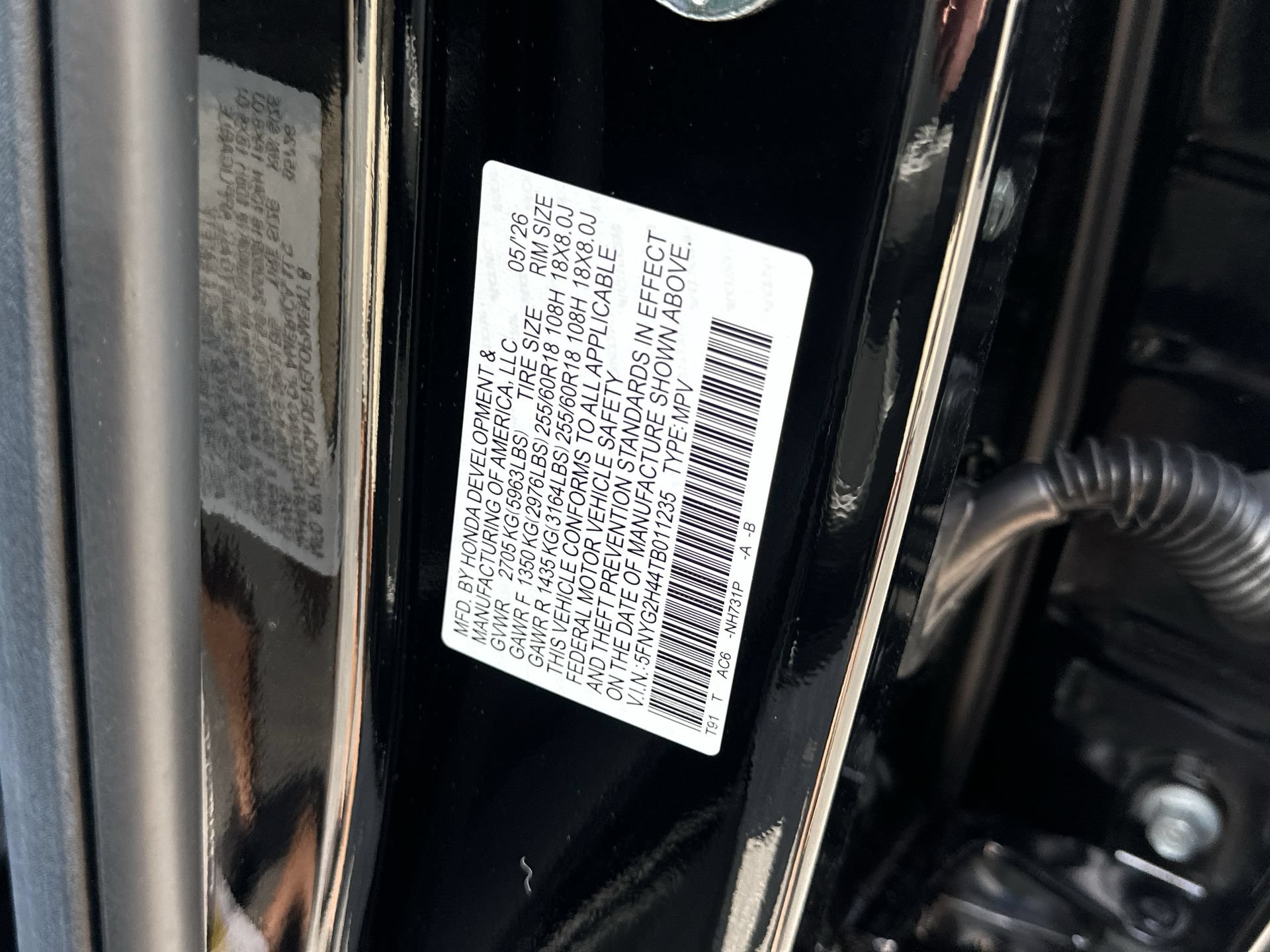 New 2026 Honda Pilot EX-L image 27