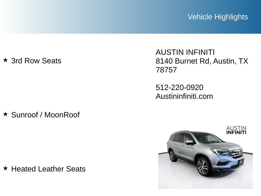 Used 2016 Honda Pilot Touring image 9