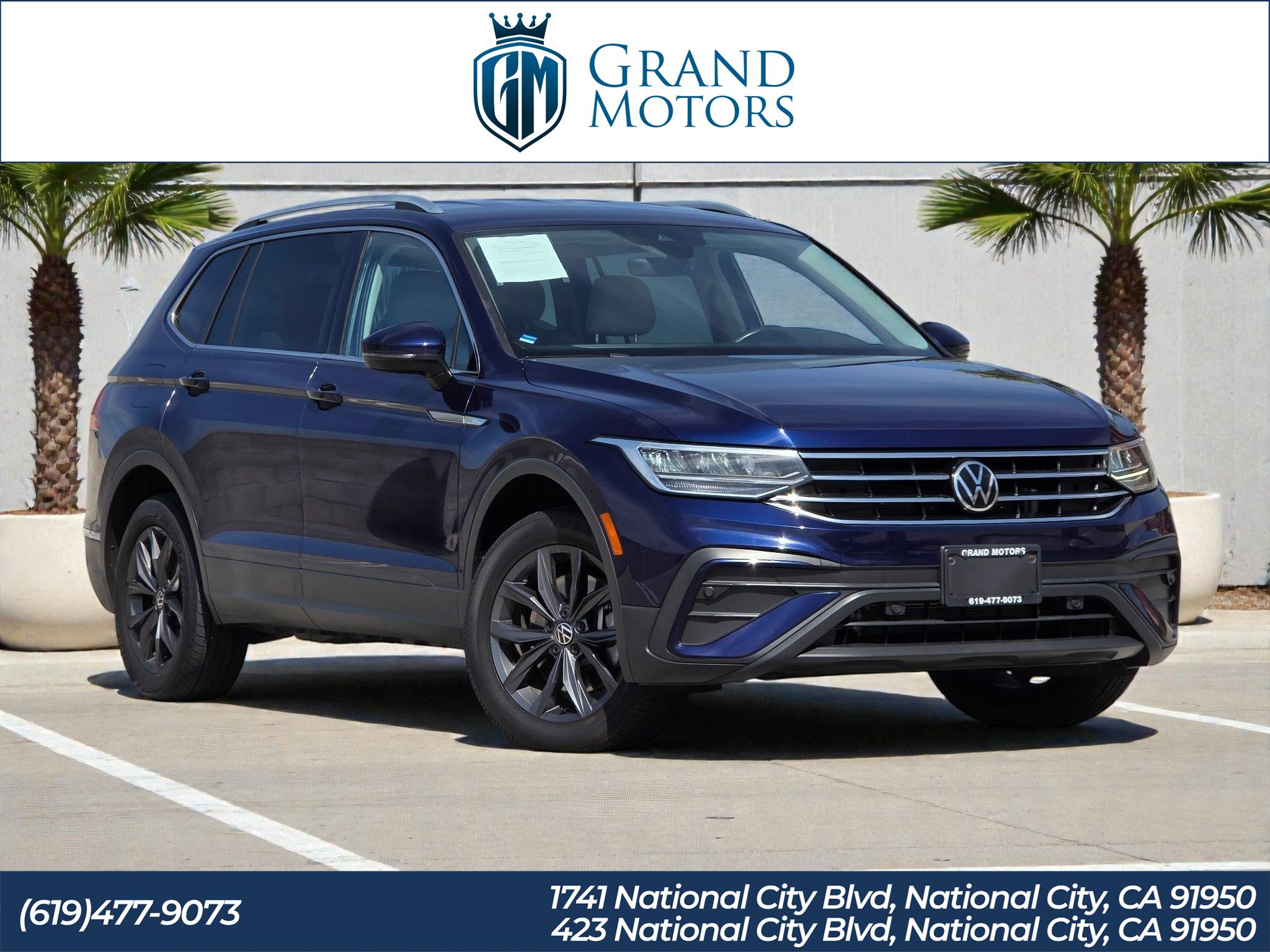 Used 2022 Volkswagen Tiguan SE FWD image 1