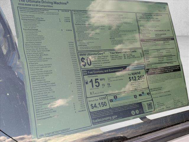 New 2026 BMW X5 M Competition w/ Executive Package image 19