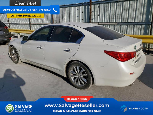 Used 2016 INFINITI Q50 Premium w/ Driver Assistance Package AWD/4WD image 3