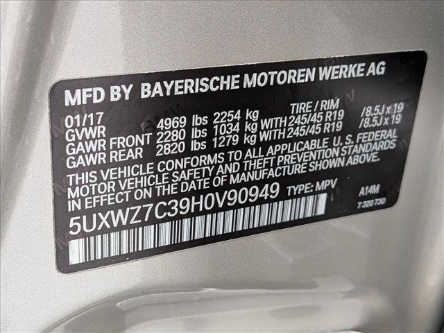 Used 2017 BMW X3 sDrive28i RWD image 26