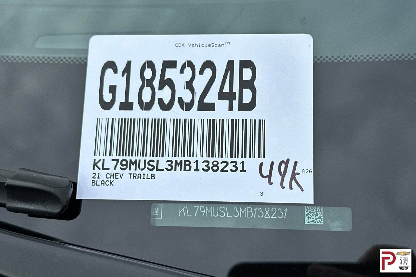 Certified 2021 Chevrolet TrailBlazer RS w/ Sun and Liftgate Package image 37