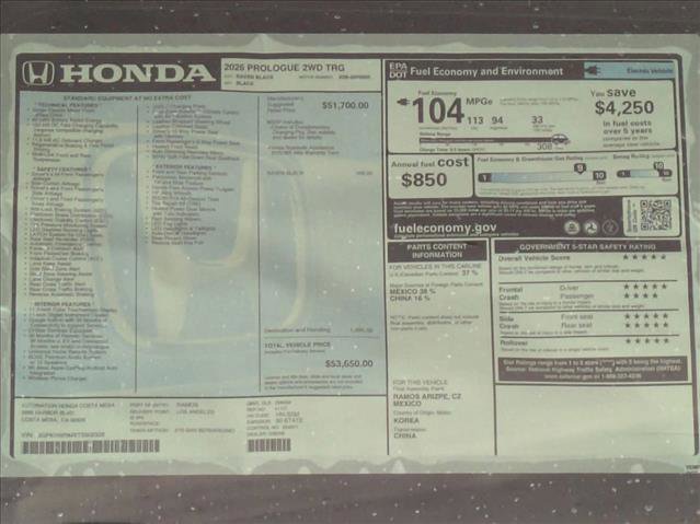 New 2026 Honda Prologue Touring image 18