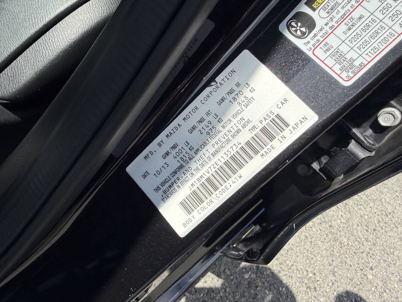 Used 2014 MAZDA MAZDA3 i Touring FWD image 27