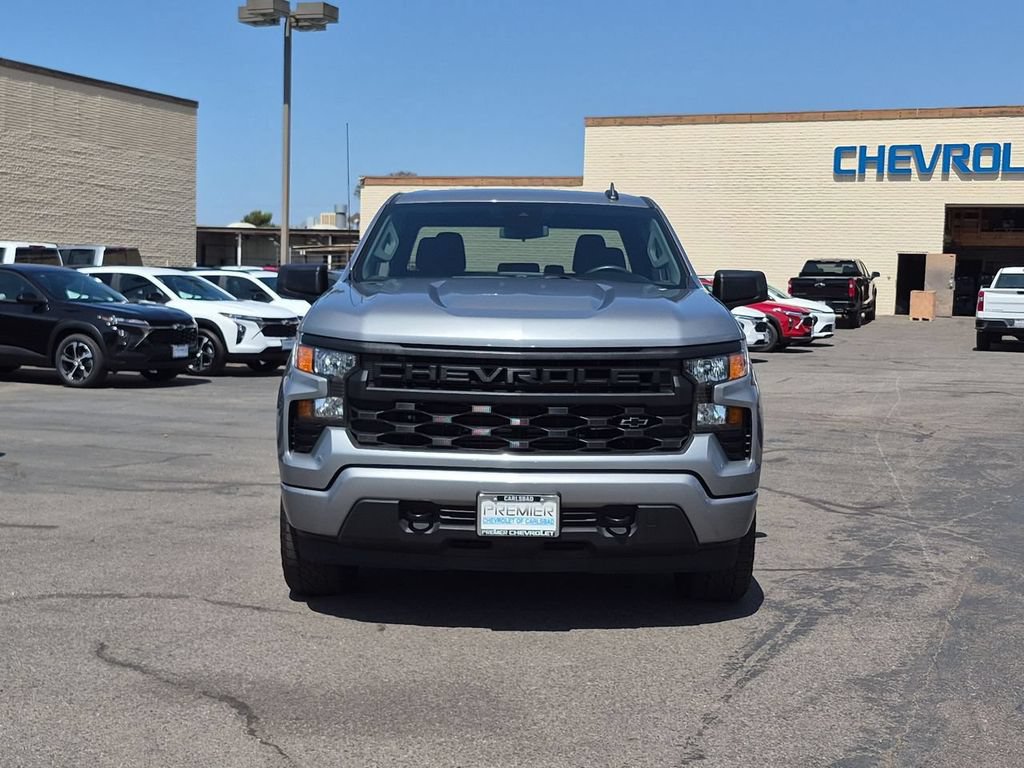 Used 2024 Chevrolet Silverado 1500 Custom w/ Turbomax Blackout Package RWD image 3
