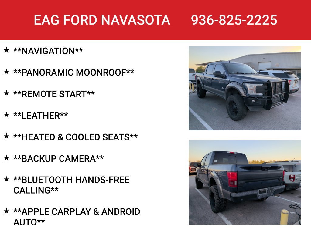 Used 2018 Ford F150 King Ranch w/ Equipment Group 601A Luxury AWD/4WD image 4