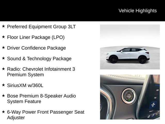 Certified 2023 Chevrolet Blazer LT w/ Sound & Technology Package AWD/4WD image 3