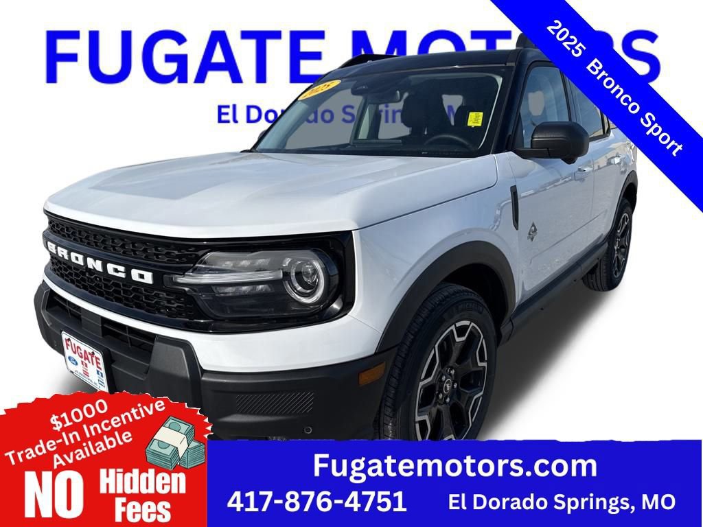 New 2025 Ford Bronco Sport Outer Banks w/ Outer Banks Tech Package+
