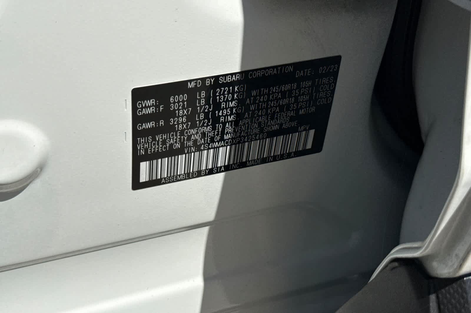 Used 2023 Subaru Ascent Premium w/ Convenience Package AWD/4WD image 29