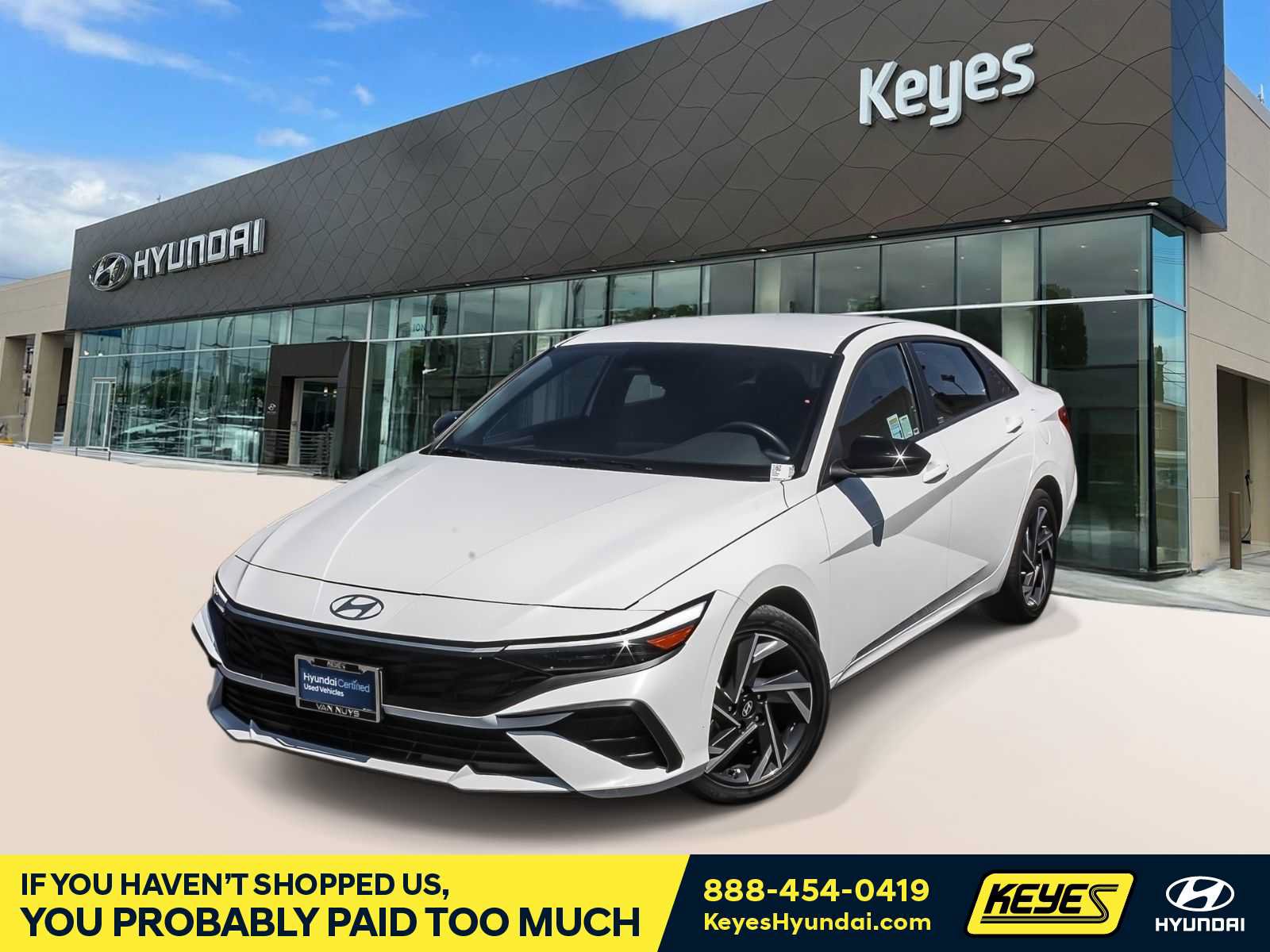 Certified 2025 Hyundai Elantra SEL FWD image 1