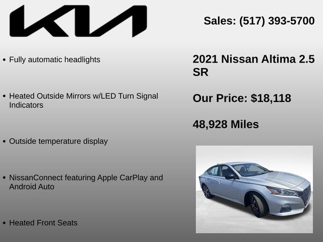 Used 2021 Nissan Altima 2.5 SR w/ SR Premium Package AWD/4WD image 10