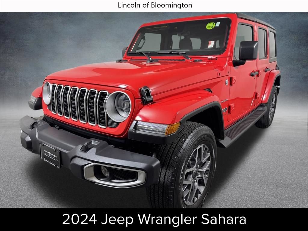 Used 2024 Jeep Wrangler Unlimited Sahara w/ Technology Group