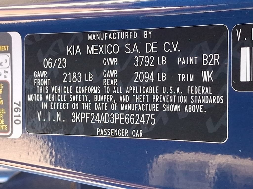 Used 2023 Kia Forte LXS FWD image 27