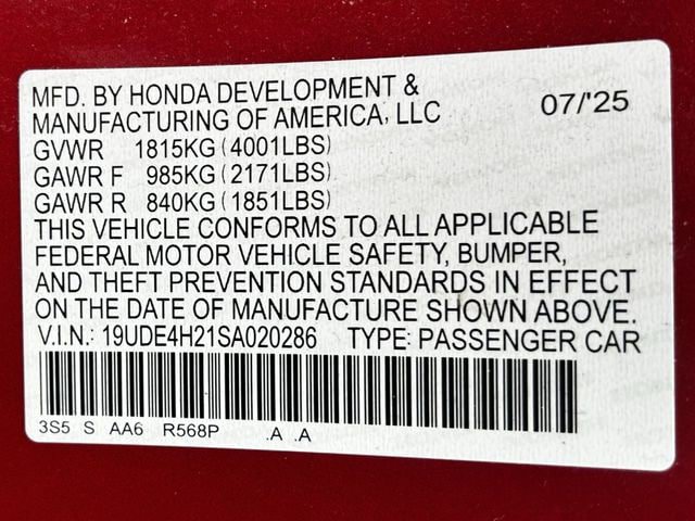 Certified 2025 Acura Integra FWD image 32