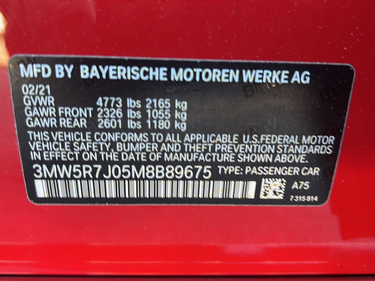 Used 2021 BMW 330i xDrive Sedan w/ Premium Package AWD/4WD image 43