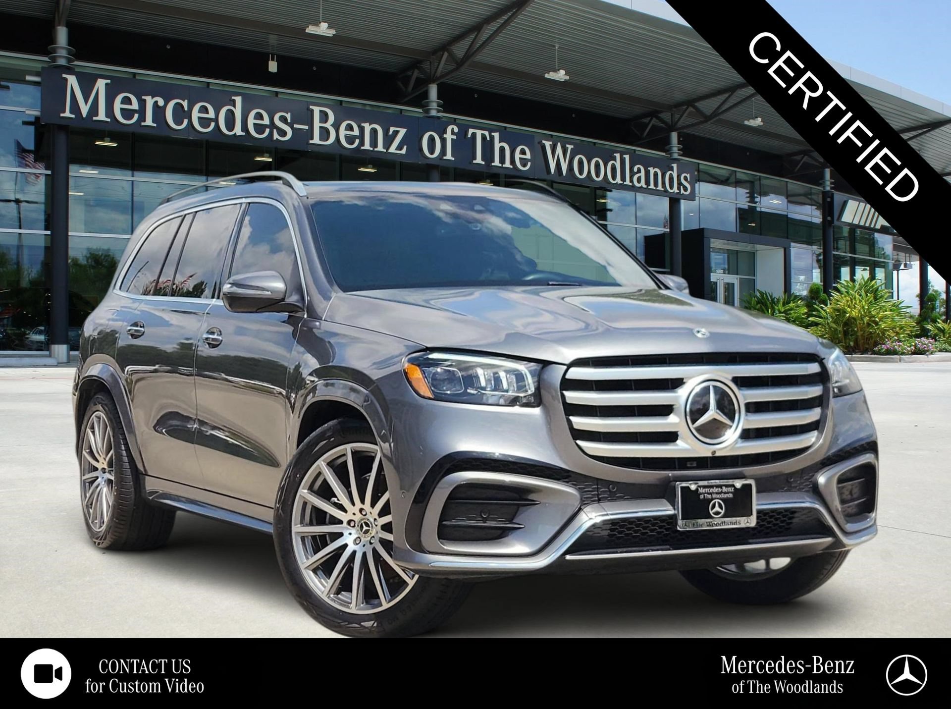 Certified 2025 Mercedes-Benz GLS 450 4MATIC video 1