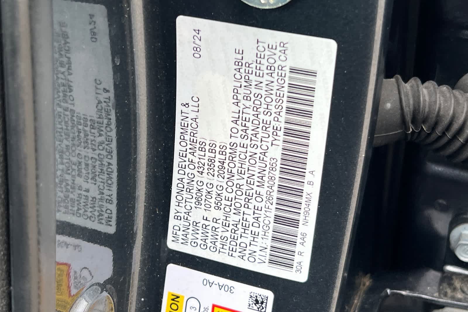 Used 2024 Honda Accord LX image 30