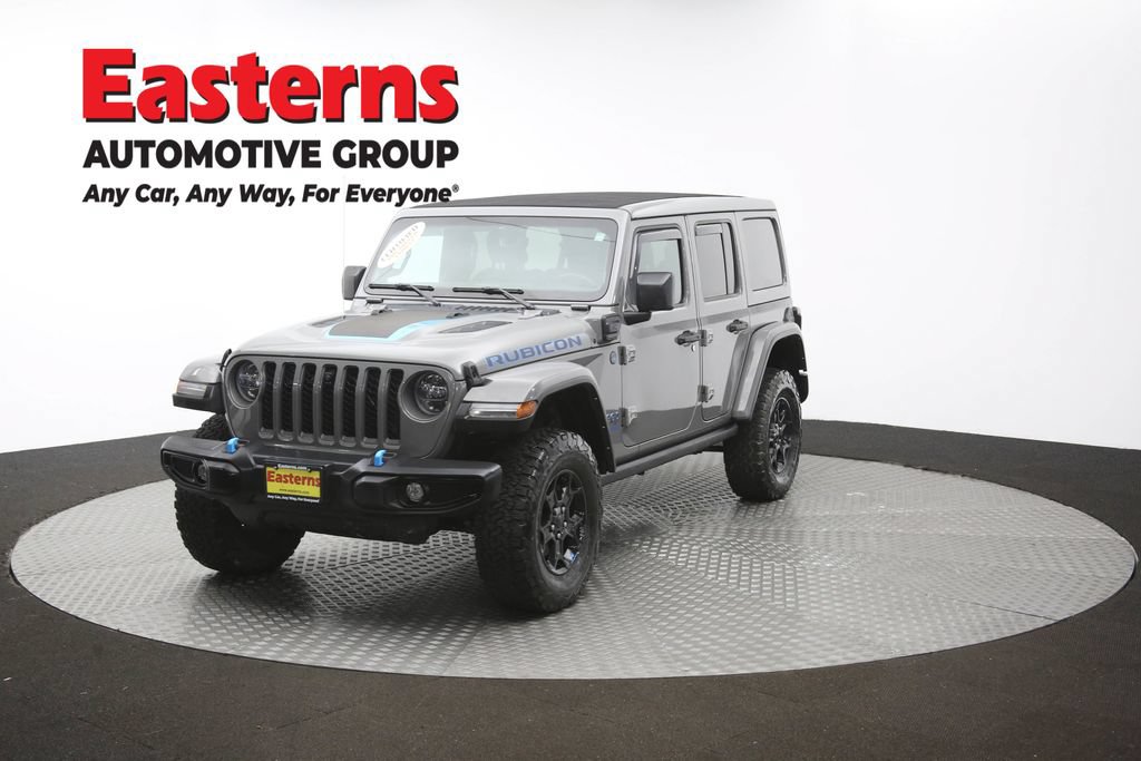 Used 2022 Jeep Wrangler Unlimited Rubicon 4xe w/ Cold Weather Group AWD/4WD image 56