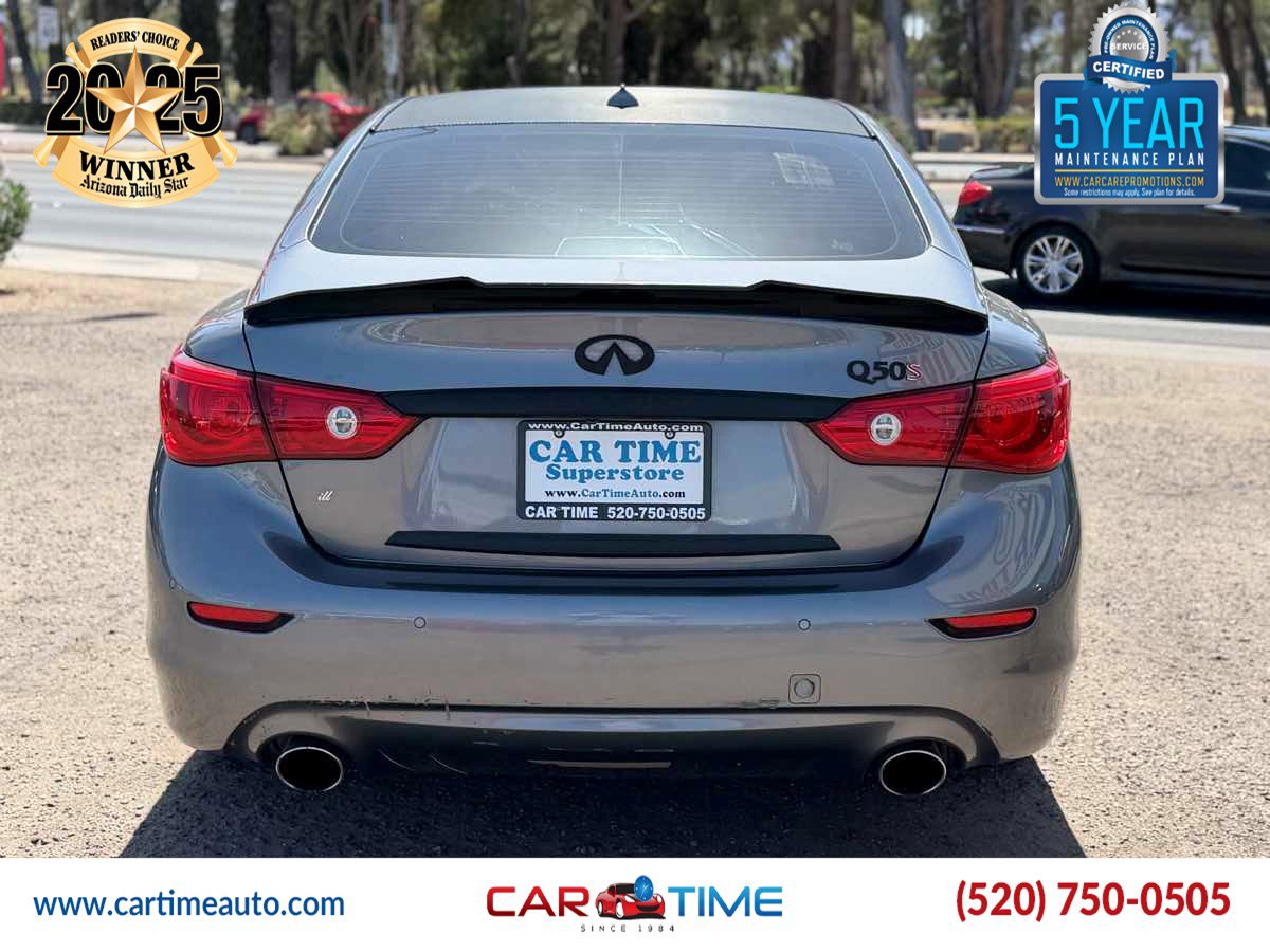 Used 2015 INFINITI Q50 Premium w/ Technology Package RWD image 3