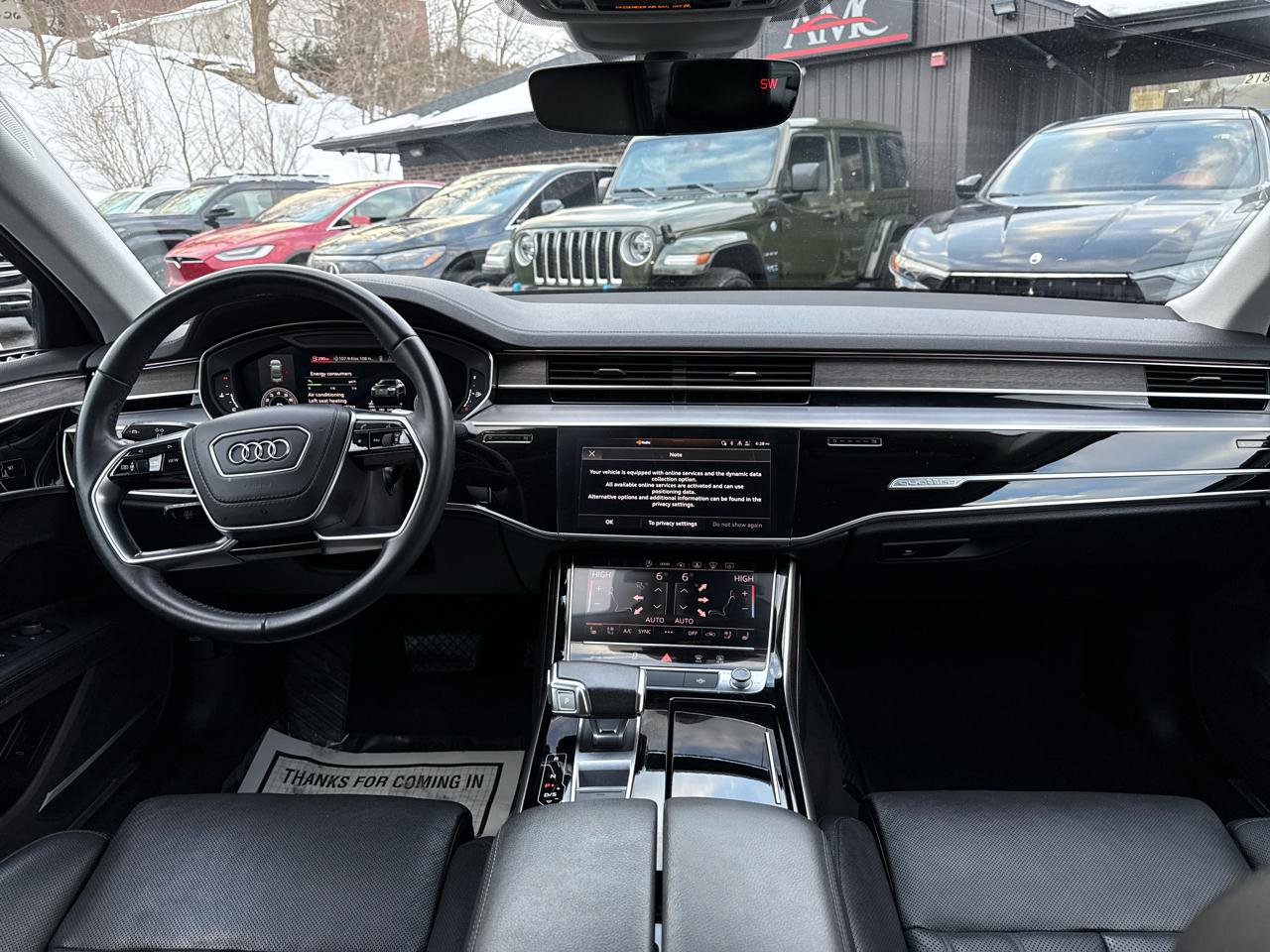 Used 2021 Audi A8 L 3.0T w/ Executive Plus Package image 49