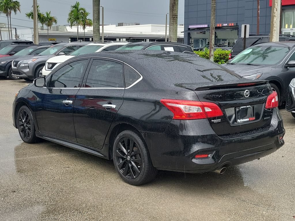 Used 2018 Nissan Sentra SR w/ SR Midnight Edition Package FWD image 8