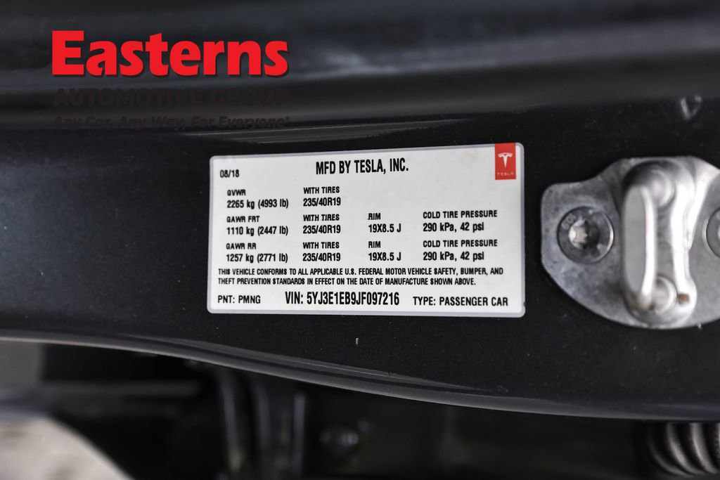 Used 2018 Tesla Model 3 Long Range image 30