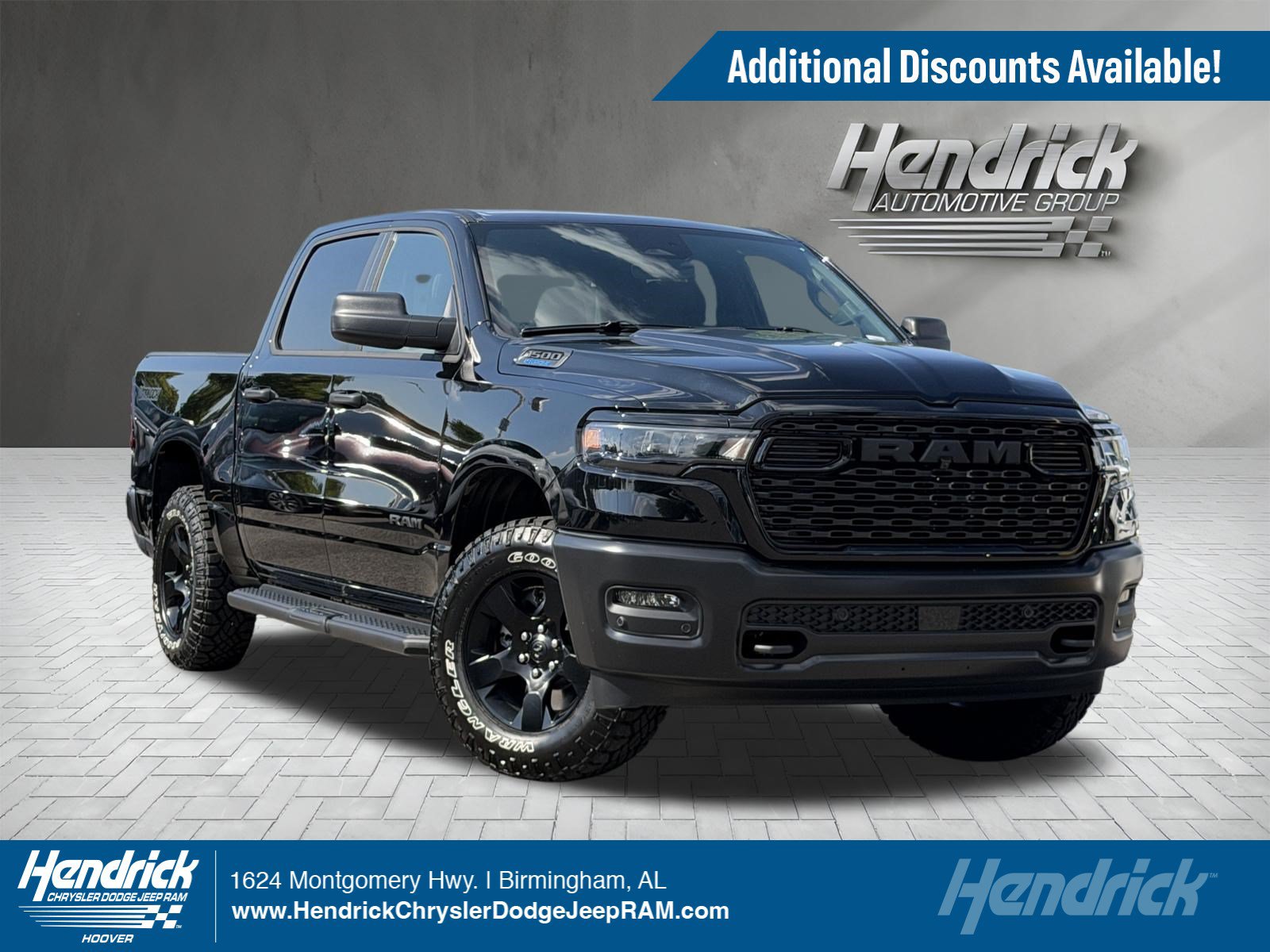 New 2026 RAM 1500 Warlock AWD/4WD image 1